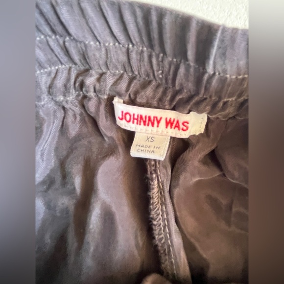 Johnny Was Gray Olga Capra Joggers XS - Picture 10 of 12
